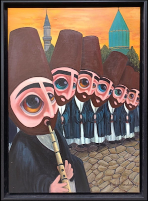 Tuğba Demetriou imzalı tablo — Yağlı Boya, 70×50 cm, 25.000 TL müzayede satışı
