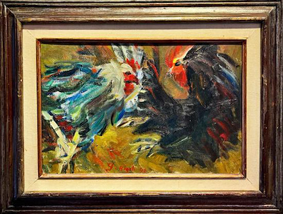 Şeref Bigalı imzalı tablo — Yağlı Boya, 28×41 cm, 60.000 TL müzayede satışı
