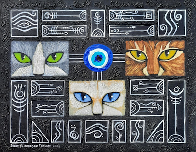 Sedef Yılmabaşar Ertugan imzalı tablo — Yağlı Boya, 35×45 cm, 5.000 TL müzayede satışı