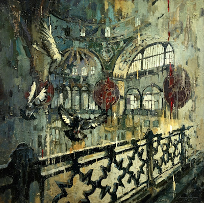 Osman Akça imzalı tablo — Yağlı Boya, 70×70 cm, 120.000 TL müzayede satışı