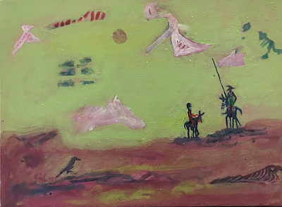 Şerif Kino imzalı tablo — Akrilik Boya, 37×27 cm, 4.500 TL müzayede satışı