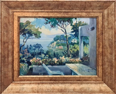 Turgut Akan imzalı tablo — Yağlı Boya, 33×28 cm, 5.000 TL müzayede satışı