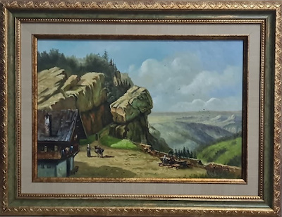 Kubilay Can imzalı tablo — Yağlı Boya, 33×23 cm, 16.000 TL müzayede satışı