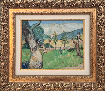 Nihat Tandoğan imzalı tablo — Yağlı Boya, 37×31 cm, 37.500 TL müzayede satışı