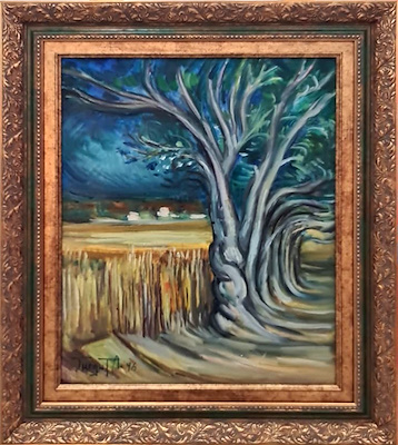 Turgut Atalay imzalı tablo — Yağlı Boya, 40×50 cm, 75.000 TL müzayede satışı