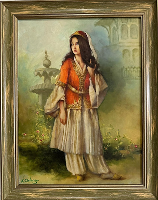 Kamil Aslanger imzalı tablo — Yağlı Boya, 60×40 cm, 45.000 TL müzayede satışı