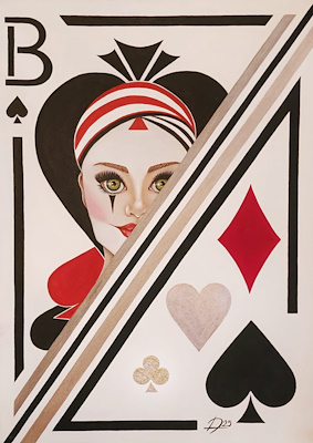 Burcu Arıcı imzalı tablo — Akrilik Boya, 70×50 cm, 2.500 TL müzayede satışı