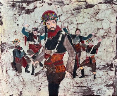 Mutlu Tunca imzalı tablo — 50×70 cm, 5.000 TL müzayede satışı