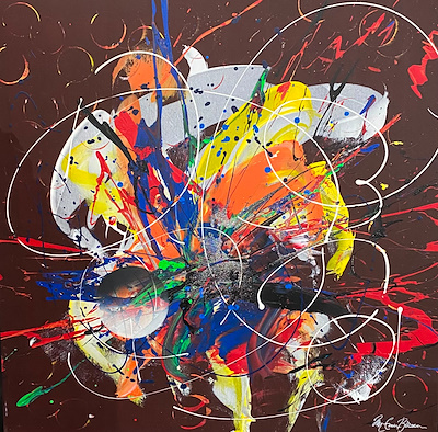 Mehmet Emin Birsen imzalı tablo — Yağlı Boya, 90×90 cm, 6.000 TL müzayede satışı