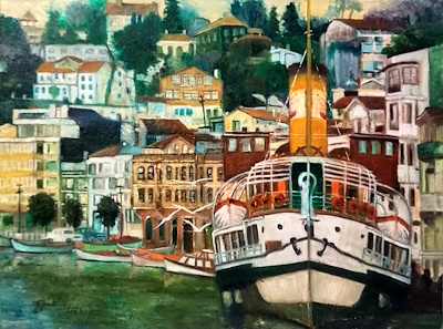 Fulya Saatçioğlu imzalı tablo — Yağlı Boya, 60×80 cm, 6.000 TL müzayede satışı