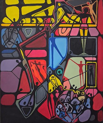 Hasan Çördük imzalı tablo — Akrilik Boya, 50×60 cm, 3.500 TL müzayede satışı