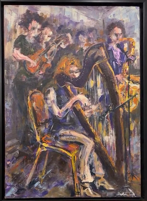 Yasin Akbaydar imzalı tablo — Yağlı Boya, 50×70 cm, 22.500 TL müzayede satışı