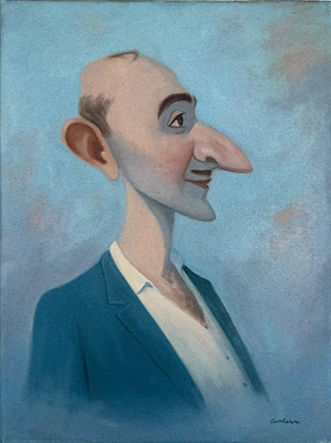 Cem Kebenç imzalı tablo — Yağlı Boya, 30×40 cm, 18.000 TL müzayede satışı