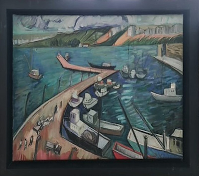 Güneş Kocabay imzalı tablo — Yağlı Boya, 50×60 cm, 4.500 TL müzayede satışı
