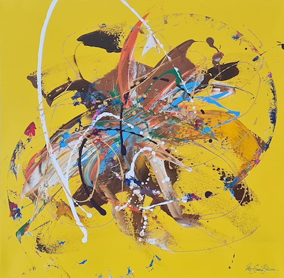 Mehmet Emin Birsen imzalı tablo — Yağlı Boya, 90×90 cm, 6.000 TL müzayede satışı