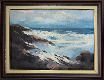 Tülin Erkal imzalı tablo — Yağlı Boya, 50×70 cm, 6.000 TL müzayede satışı