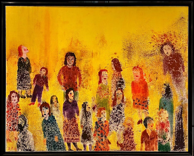 Şahin Paksoy imzalı tablo — Yağlı Boya, 100×80 cm, 70.000 TL müzayede satışı