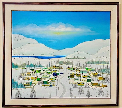 Bayram Gümüş imzalı tablo — Yağlı Boya, 85×75 cm, 210.000 TL müzayede satışı