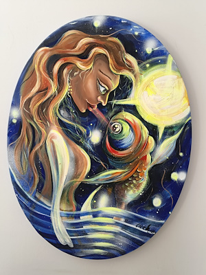 Çiçek Şahinkaya imzalı tablo — Akrilik Boya, 60×80 cm, 2.000 TL müzayede satışı