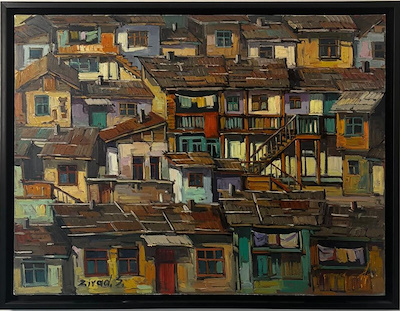 Ziyad Sultanov imzalı tablo — Yağlı Boya, 80×60 cm, 55.000 TL müzayede satışı