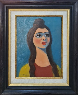 Cem Kebenç imzalı tablo — Yağlı Boya, 20×24 cm, 18.000 TL müzayede satışı
