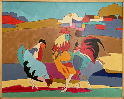 Mustafa Digler imzalı tablo — Akrilik Boya, 100×80 cm, 3.500 TL müzayede satışı