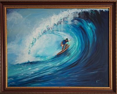 Nurcan Aral imzalı tablo — Yağlı Boya, 40×60 cm, 3.500 TL müzayede satışı