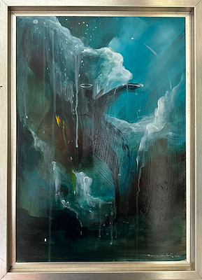Can Emre Dağ imzalı tablo — Yağlı Boya, 35×50 cm, 2.500 TL müzayede satışı