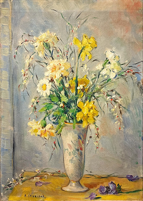 Alfio Paolo Graziani imzalı tablo — Yağlı Boya, 70×50 cm, 11.000 TL müzayede satışı