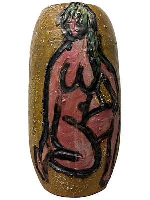 Jale Yılmabaşar imzalı tablo — 26×11 cm, 30.000 TL müzayede satışı