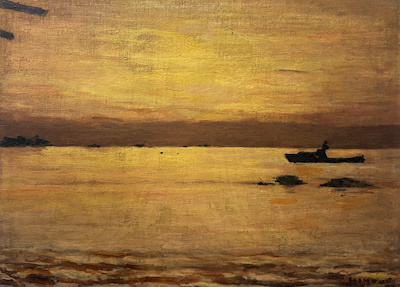 Suheyl Uryani imzalı tablo — Yağlı Boya, 34×46 cm, 10.000 TL müzayede satışı