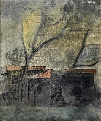 Niyazi Toptoprak imzalı tablo — Yağlı Boya, 36.5×30.5 cm, 25.500 TL müzayede satışı