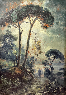 Kemal Zeren imzalı tablo — Yağlı Boya, 63×44 cm, 20.000 TL müzayede satışı