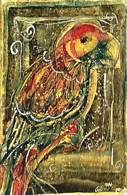 Gülümser Atılgan imzalı tablo — Yağlı Boya, 35×25 cm, 1.750 TL müzayede satışı