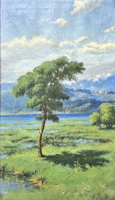 Hoca Ali Rıza imzalı tablo — Yağlı Boya, 72×42 cm, 75.000 TL müzayede satışı