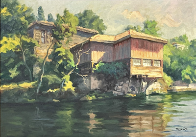 Faruk Öz imzalı tablo — Yağlı Boya, 50×70 cm, 25.000 TL müzayede satışı