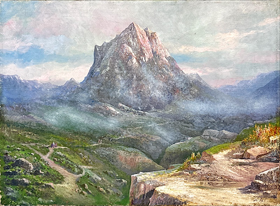 Ali Samsiyev imzalı tablo — Yağlı Boya, 44.5×60.5 cm, 8.500 TL müzayede satışı