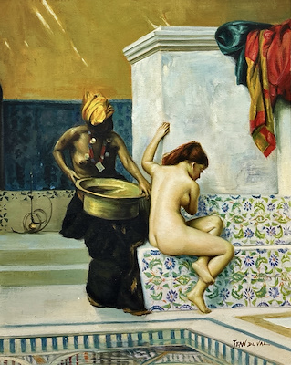 Jean Duval imzalı tablo — Yağlı Boya, 51.5×41 cm, 13.000 TL müzayede satışı