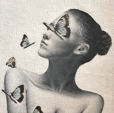 Selin Çelikdelen imzalı tablo — Yağlı Boya, 12×12 cm, 2.250 TL müzayede satışı