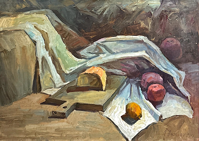 A. Andreev imzalı tablo — Yağlı Boya, 50×70 cm, 11.000 TL müzayede satışı