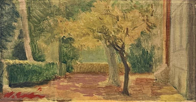 Edip Hakkı Köseoğlu imzalı tablo — Yağlı Boya, 17×31 cm, 37.500 TL müzayede satışı