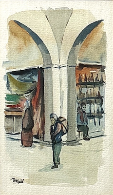 Türker Metingül imzalı tablo — Karışık Teknik, 17×12 cm, 850 TL müzayede satışı