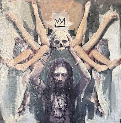 Mustafa Mutlu imzalı tablo — Yağlı Boya, 60×60 cm, 3.750 TL müzayede satışı