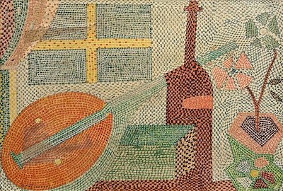 Kemal İncesu imzalı tablo — Karışık Teknik, 21×31 cm, 25.000 TL müzayede satışı