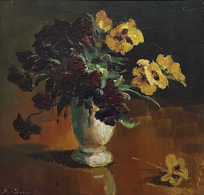 Sabir Mehtiyev imzalı tablo — Yağlı Boya, 33×35 cm, 3.000 TL müzayede satışı