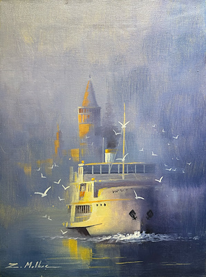 Zekeriya Malkoç imzalı tablo — Yağlı Boya, 30×40 cm, 1.350 TL müzayede satışı