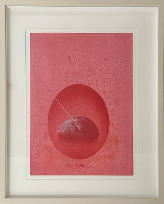 Metin Erkan Kafkas imzalı tablo — Akrilik Boya, 32×45 cm, 15.000 TL müzayede satışı