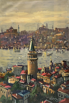 Bülent Yılmaz imzalı tablo — Yağlı Boya, 50×70 cm, 2.500 TL müzayede satışı