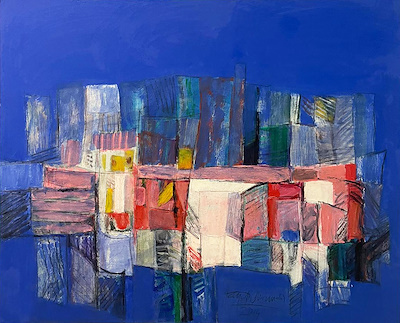 Hayati Misman imzalı tablo — Yağlı Boya, 100×80 cm, 130.000 TL müzayede satışı