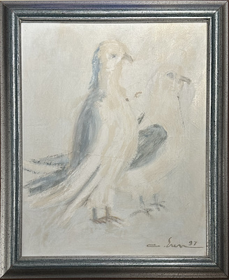Cemil Eren imzalı tablo — Yağlı Boya, 33×41 cm, 5.000 TL müzayede satışı